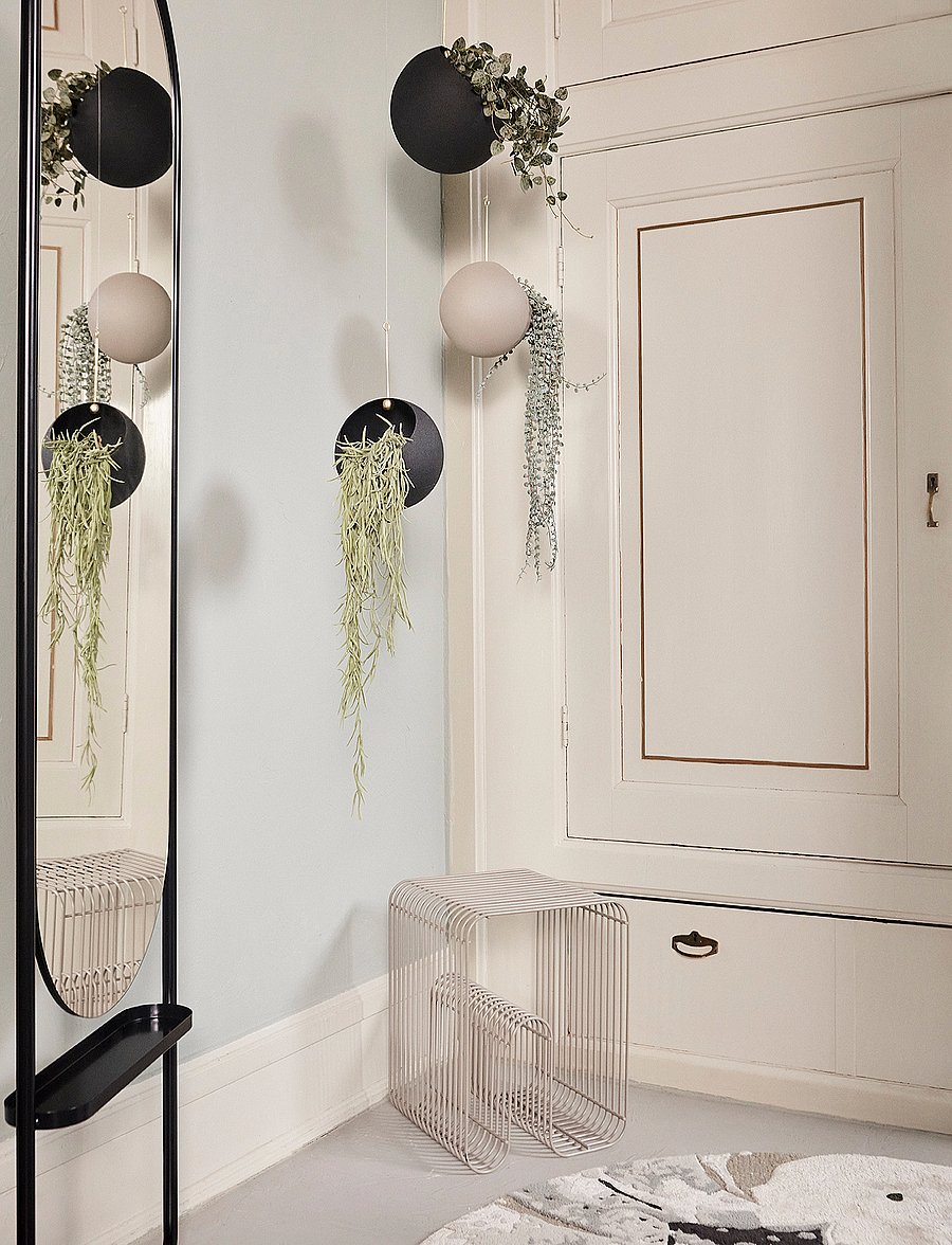 AYTM - GLOBE hanging flowerpot - blumentöpfe - taupe - 4