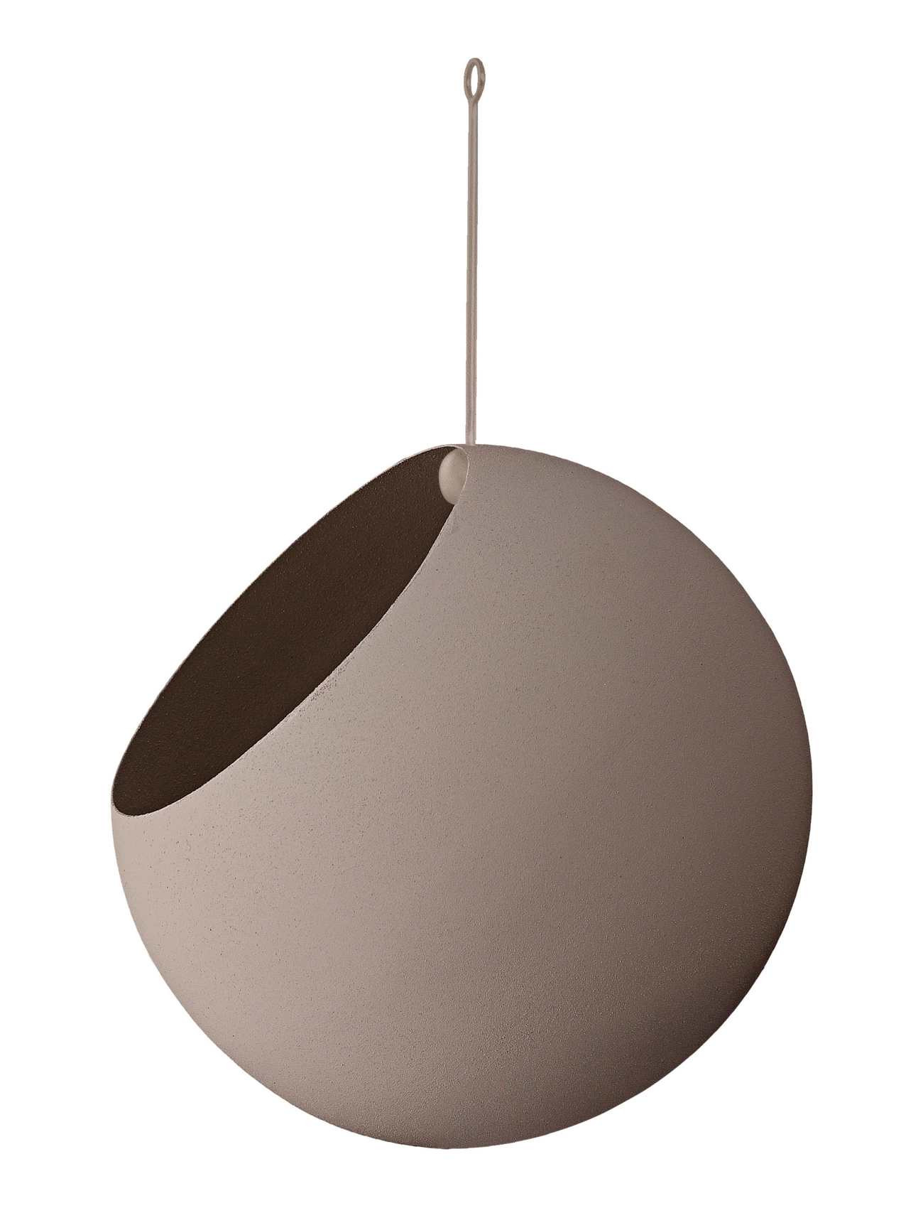 AYTM Globe Hanging Flowerpot, 21X32 cm, Grey, Dekoration > Blomsterpotter, Unisex