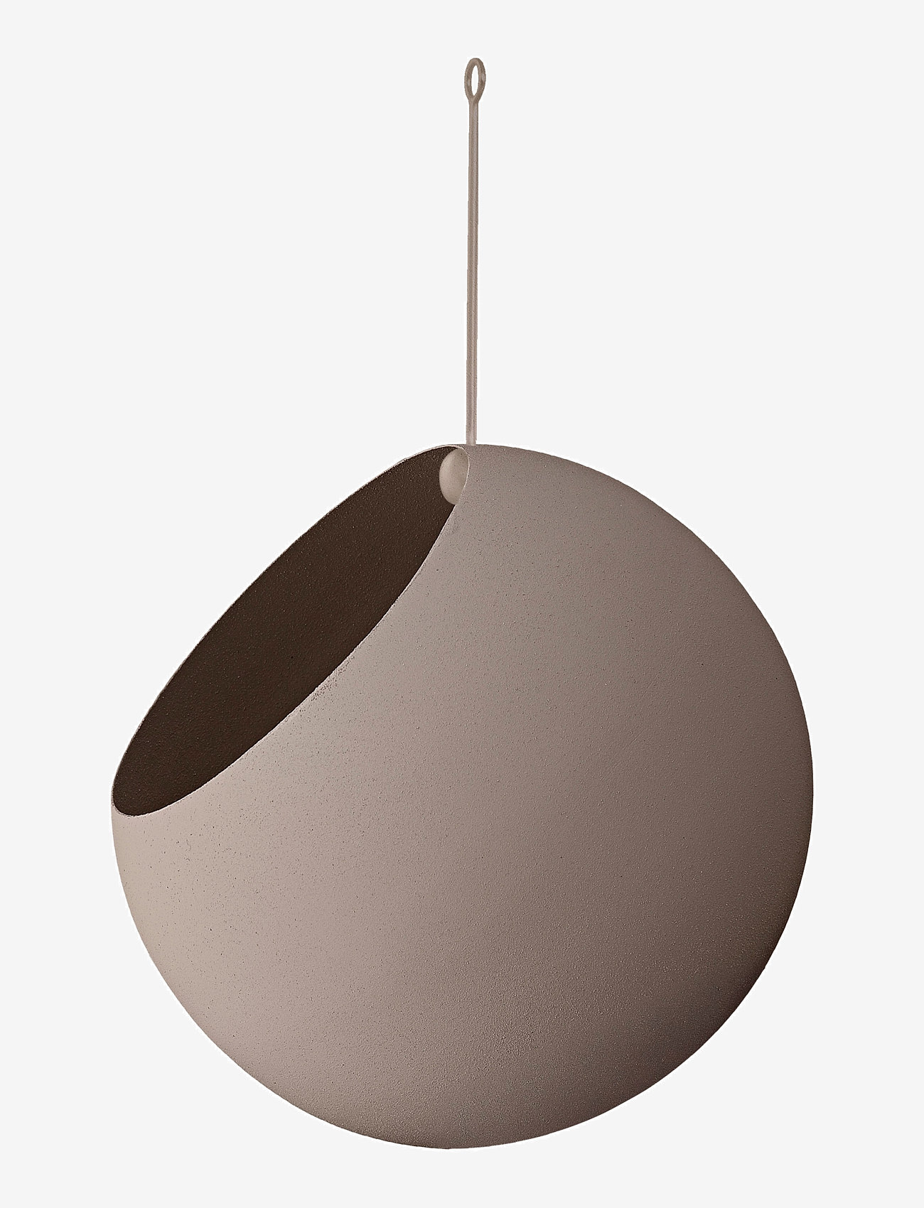 AYTM - GLOBE hanging flowerpot - plant pots - taupe - 0