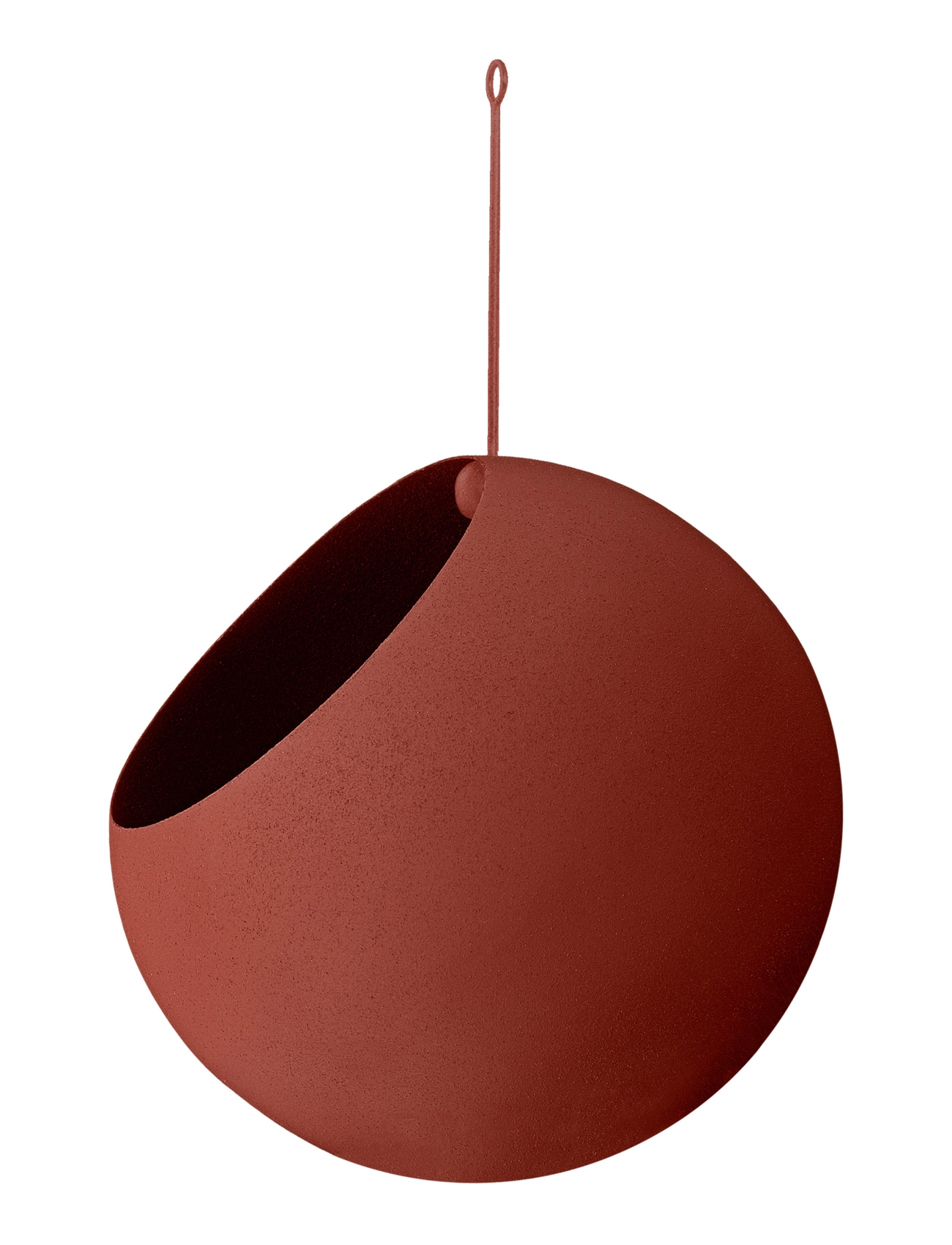 AYTM Globe Hanging Flowerpot, 21X32 cm, Red, Dekoration > Blomsterpotter, Unisex