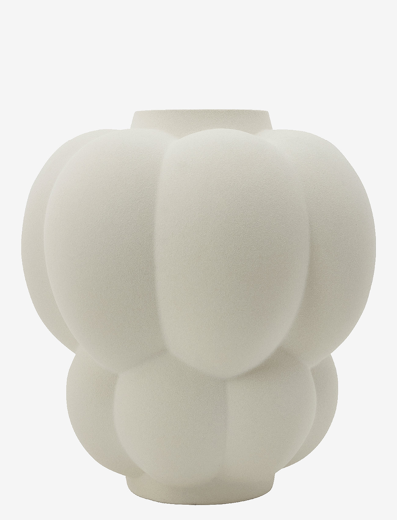 AYTM - UVA ceramic vase - store vaser - cream - 0