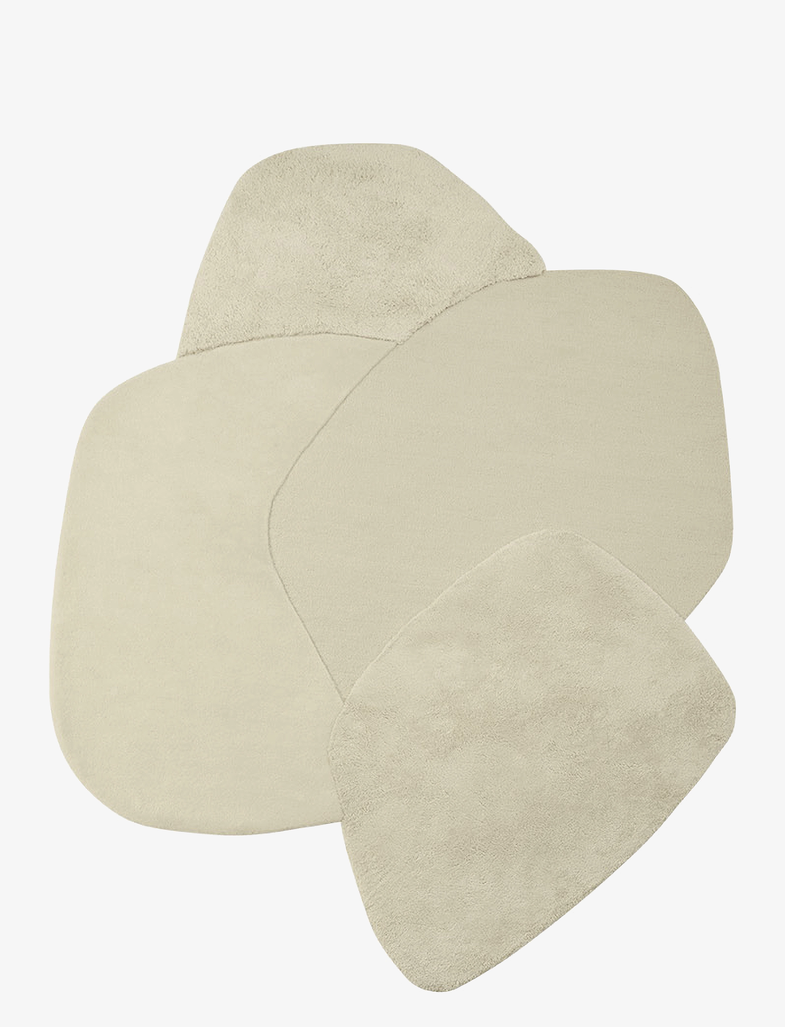 AYTM Mola Tæppe, Uldtæppe, Creme, Str: L195XW140CM x 195