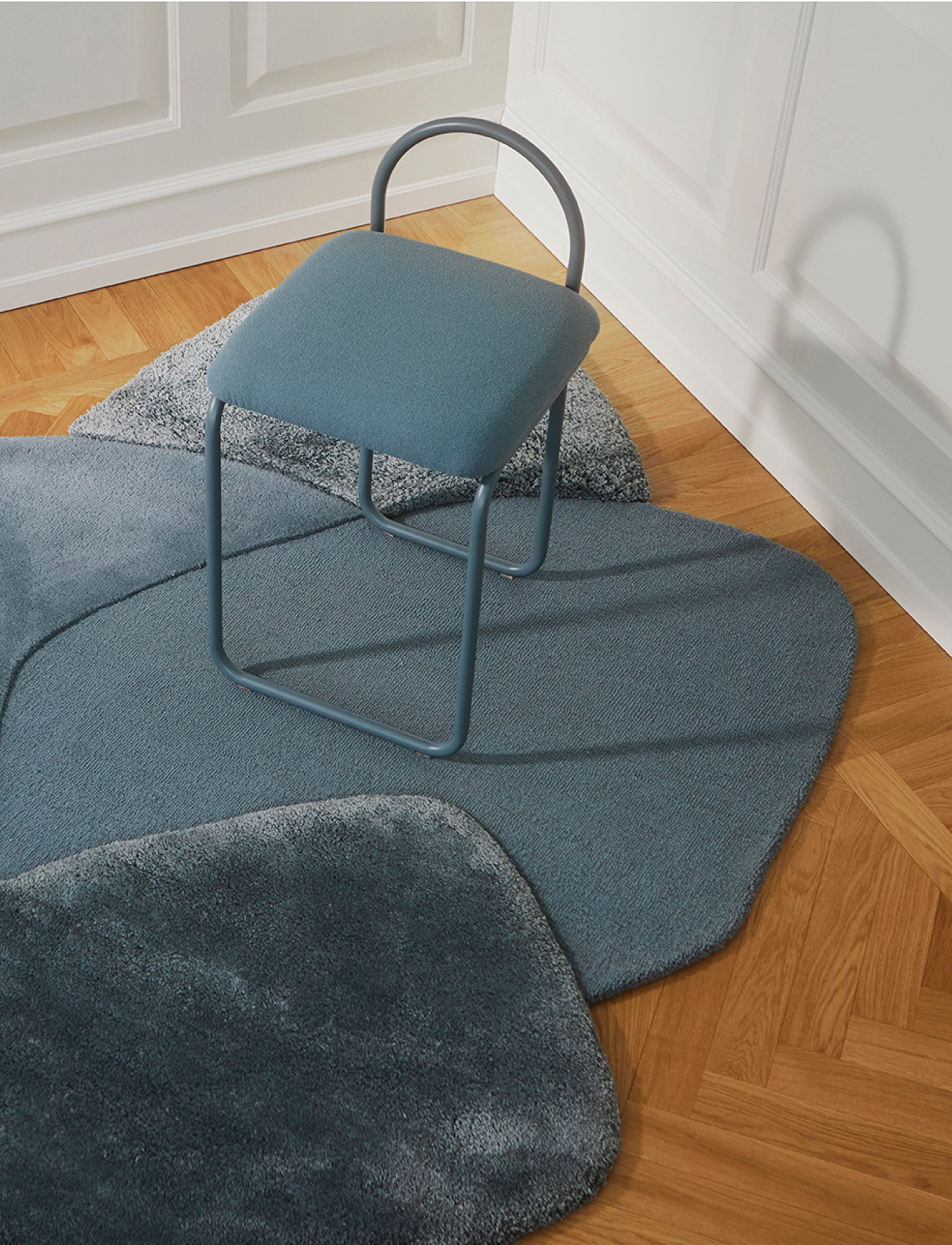 AYTM - MOLA rug - wełniane dywany - dusty blue - 2