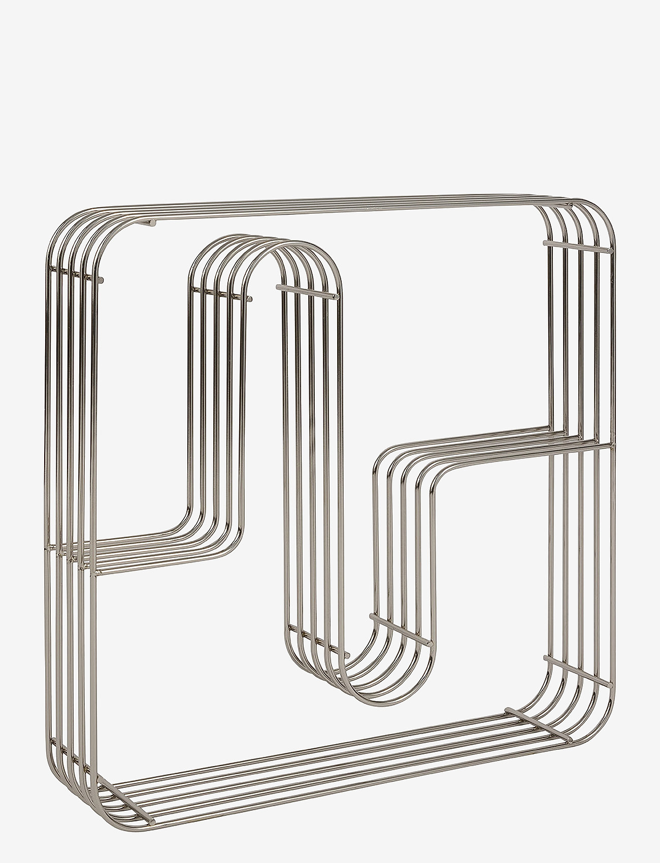 AYTM - CURVA display shelf square - badezimmerverwahrung - silver - 0