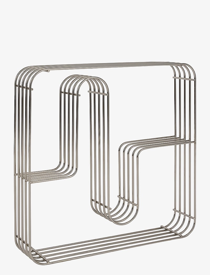 AYTM - CURVA display shelf square - badezimmerverwahrung - silver - 0