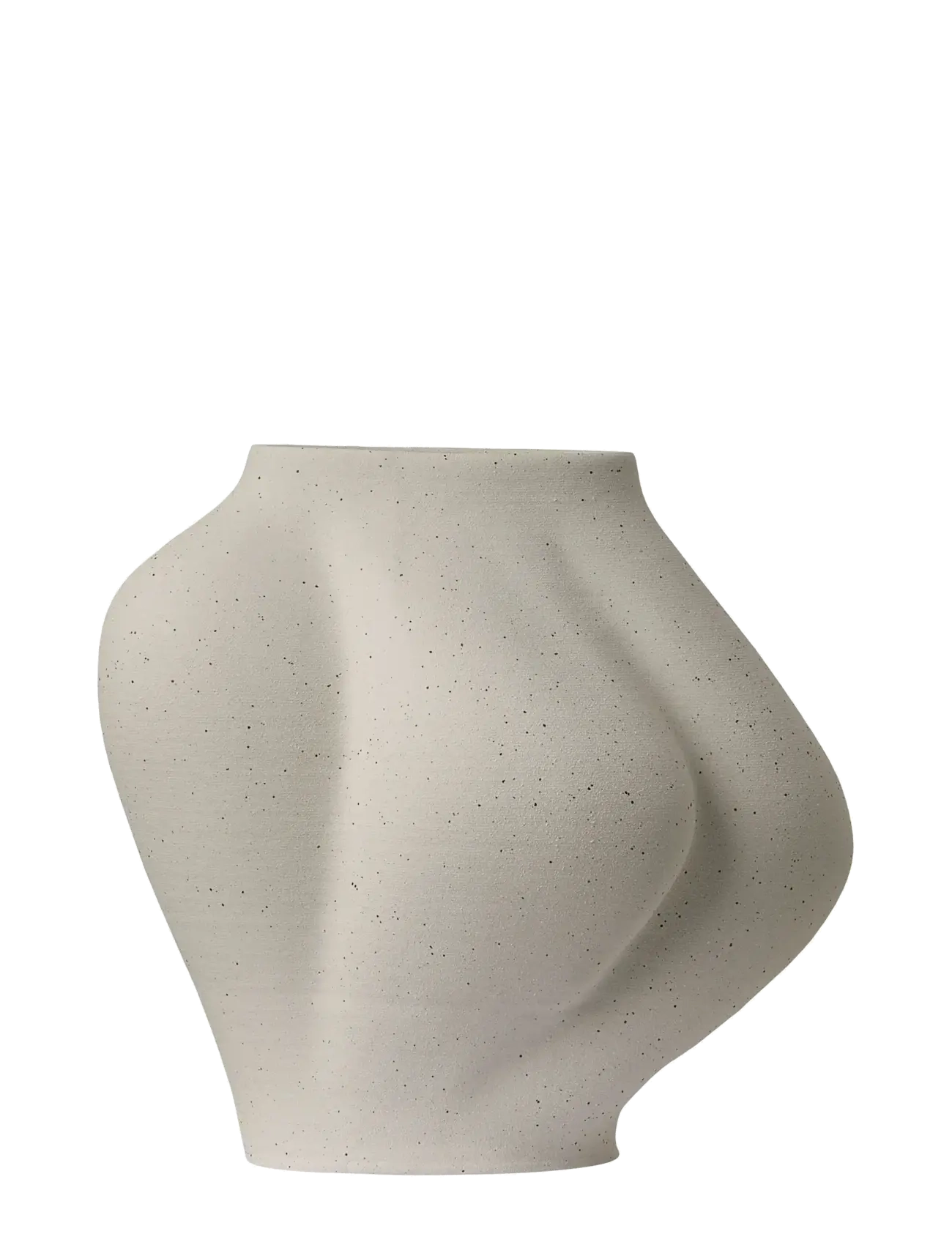AYTM Saltare Vase Lille, Vase, Creme, Str: Ø15XH25CM