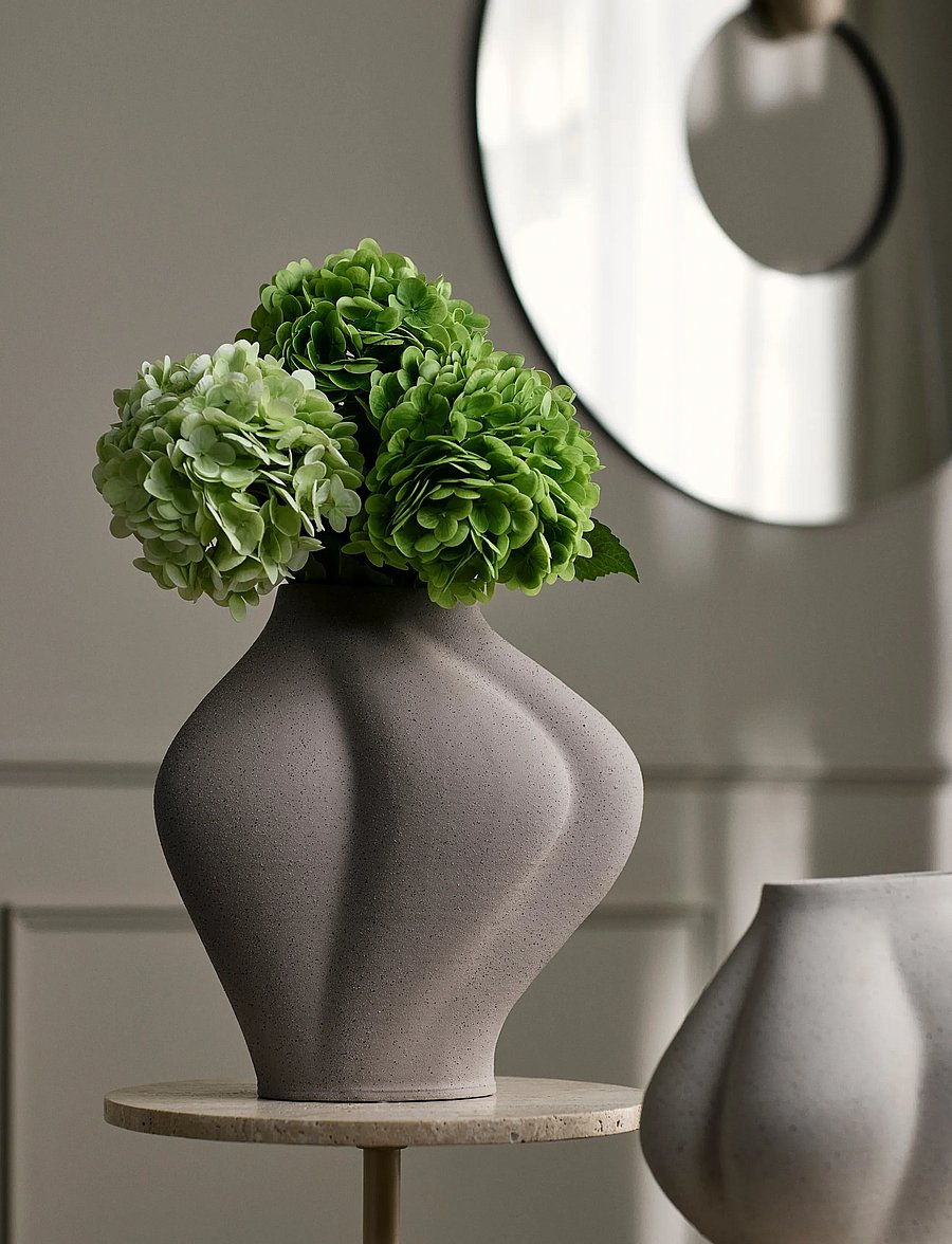 AYTM - SALTARE vase wide - vaasid - taupe - 0