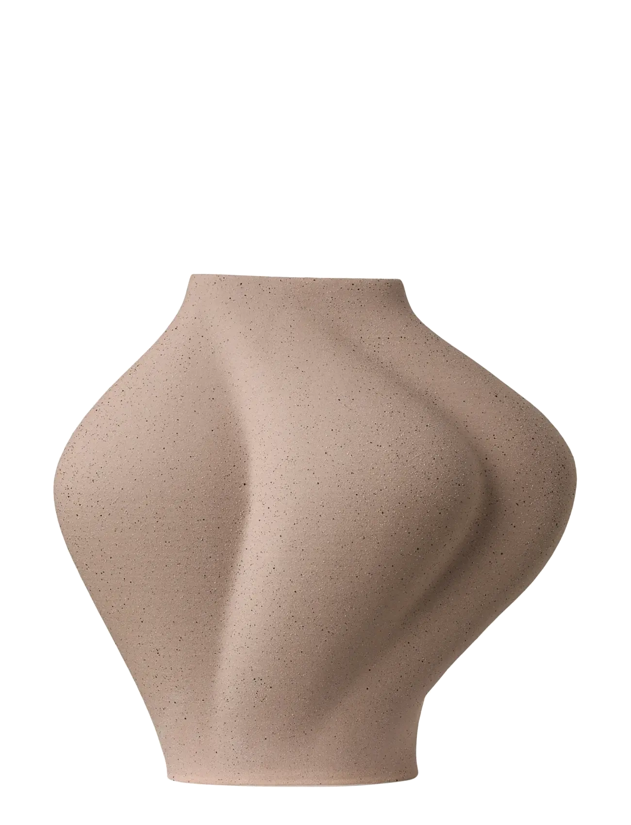 AYTM Saltare Vase Bred, Vase, Pink, Str: Ø13.8XH30CM