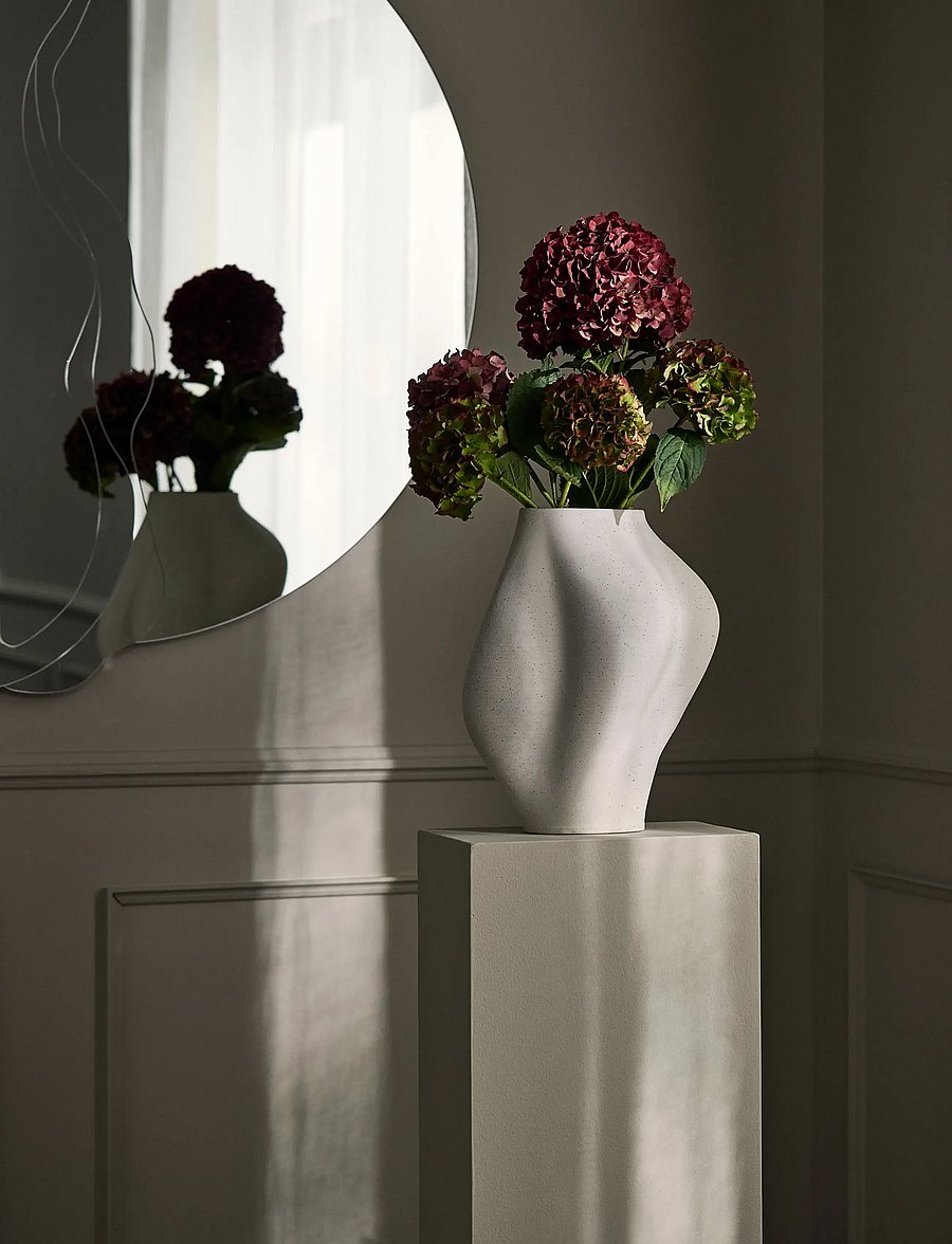 AYTM - SALTARE vase narrow - vaasid - cream - 0