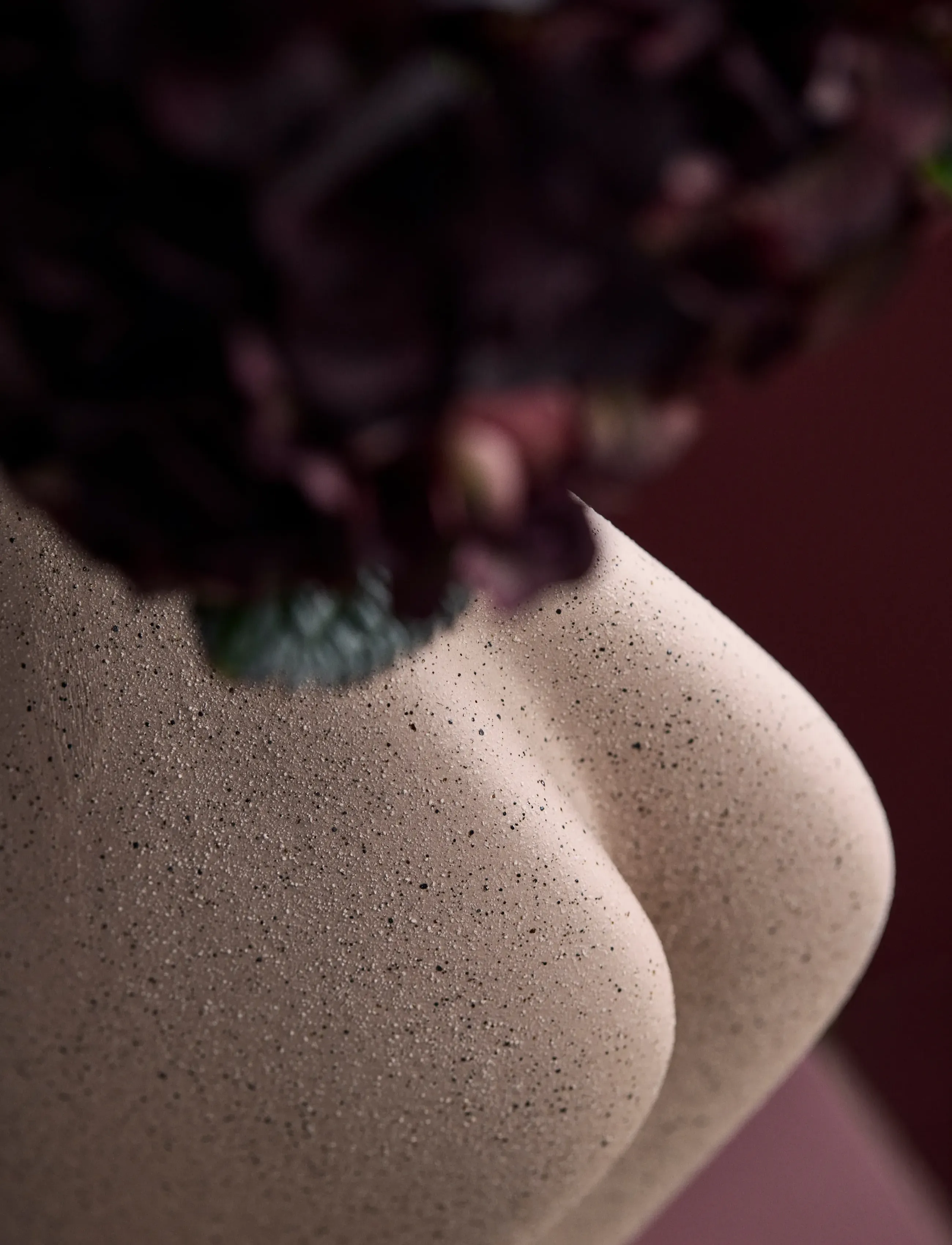 AYTM Saltare Vase Smal, Ø17XH35 cm, Pink, Vases > Other Vases, Unisex