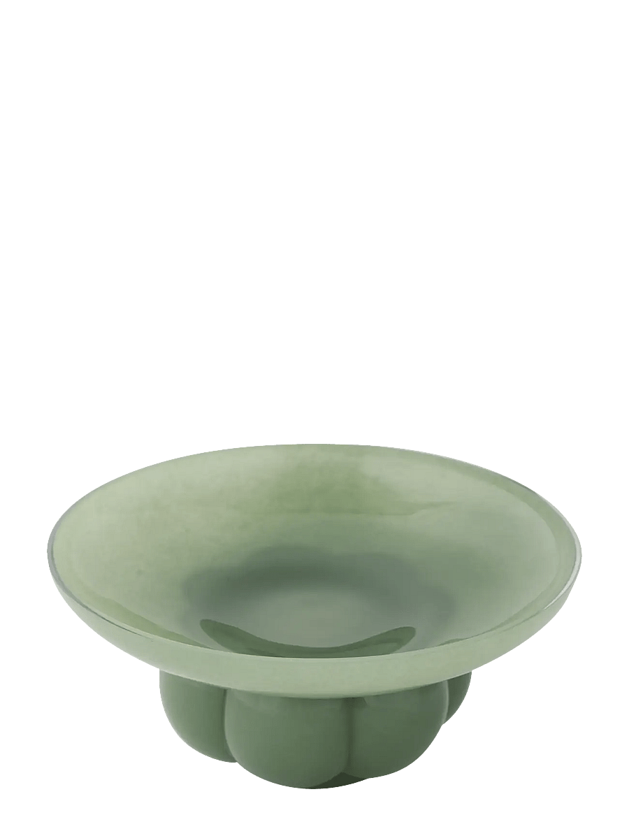 AYTM - UVA glass bowl - obstschalen - pastel green - 1