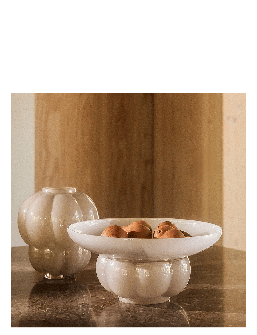 AYTM - UVA glass bowl - dekoratiivsed vaagnad - dove - 3