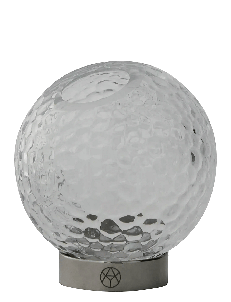AYTM - GLOBE BUBBLES vase w. stand - vasen - clear - 1