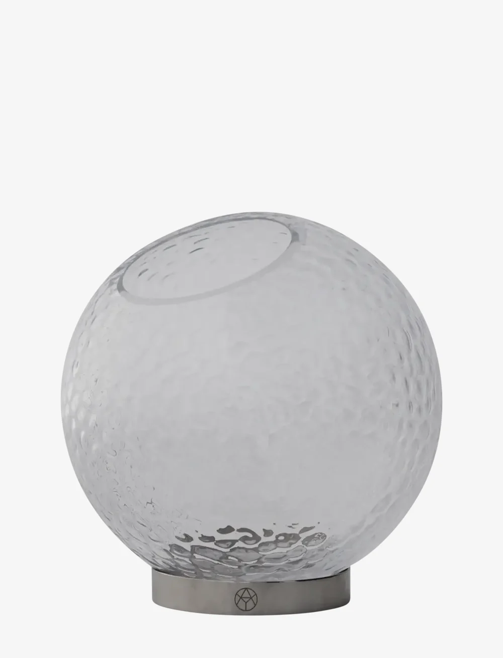 AYTM - GLOBE BUBBLES vase w. stand - vasen - clear - 0