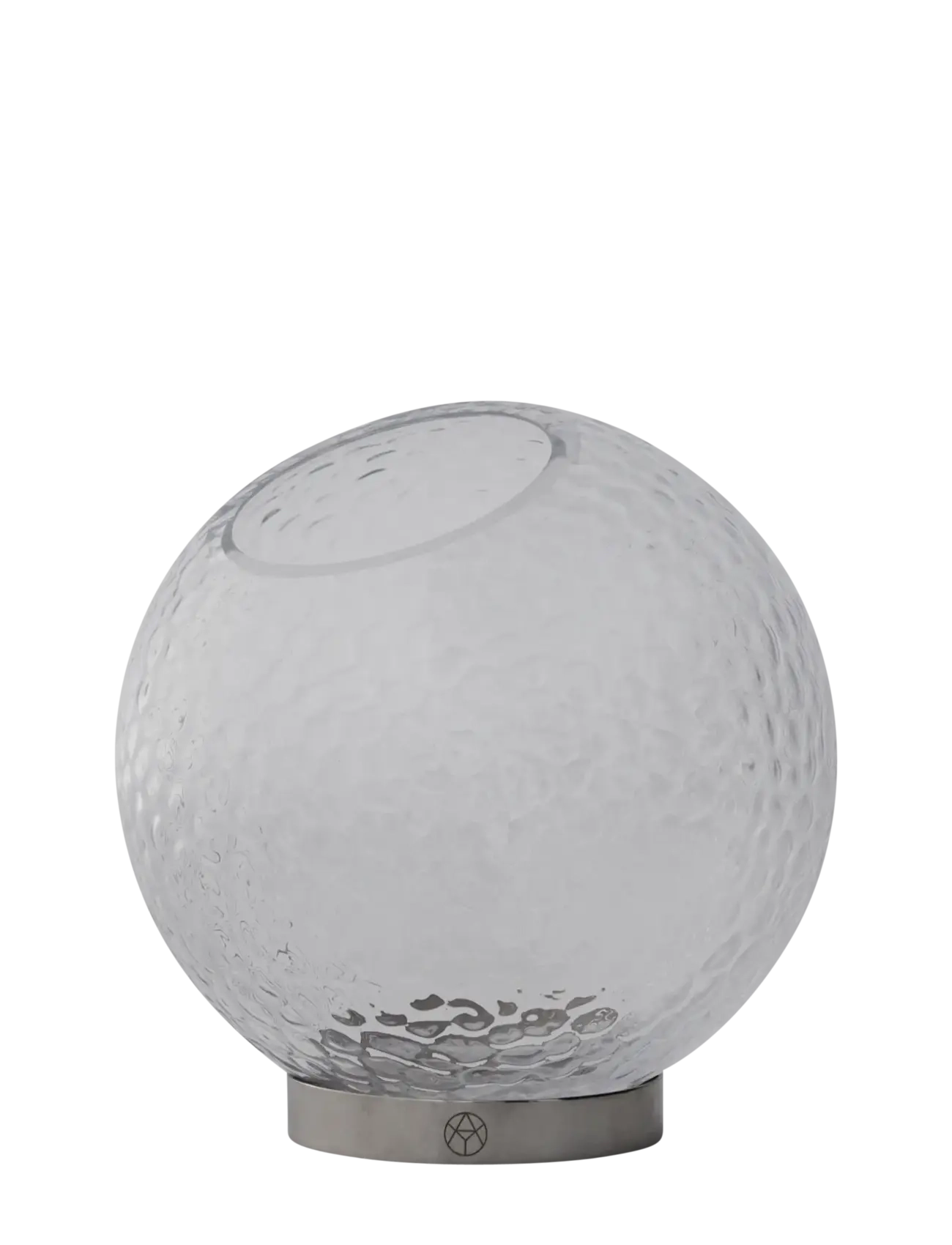 AYTM - GLOBE BUBBLES vase w. stand - vasen - clear - 1