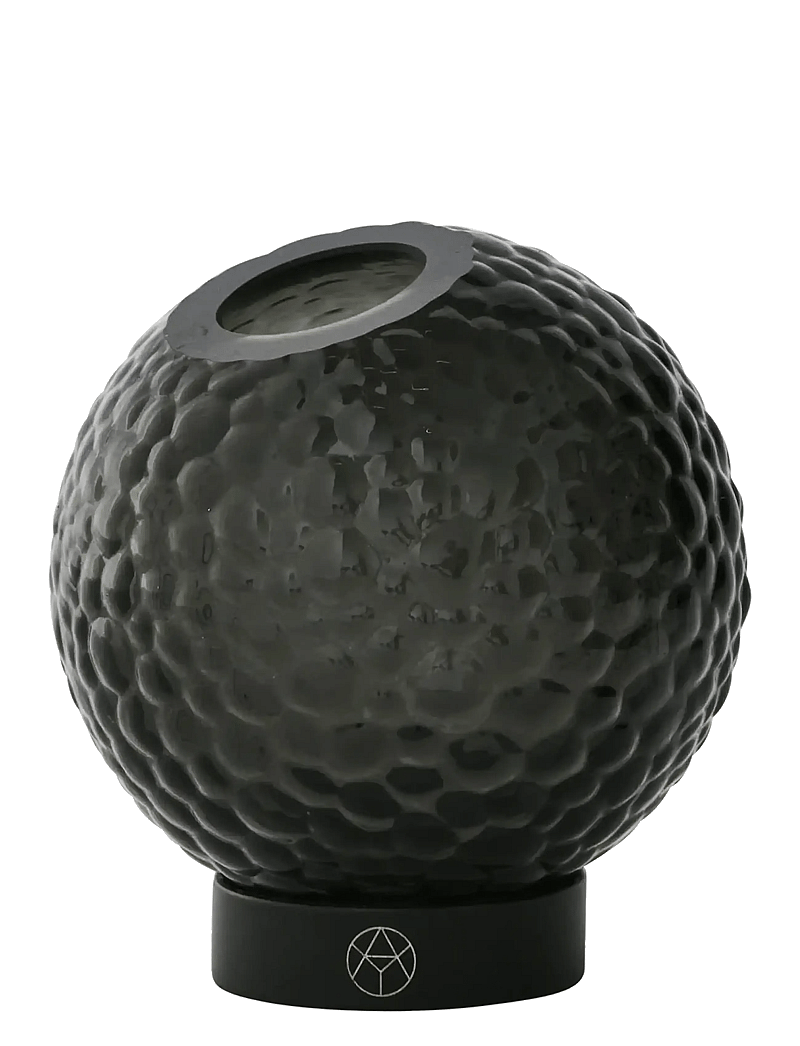 AYTM - GLOBE BUBBLES vase w. stand - vasen - black - 0