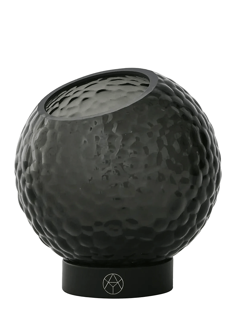 AYTM - GLOBE BUBBLES tealight w. stand - vasen - black - 0