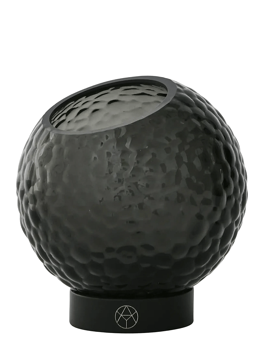 AYTM - GLOBE BUBBLES tealight w. stand - vaasid - black - 1