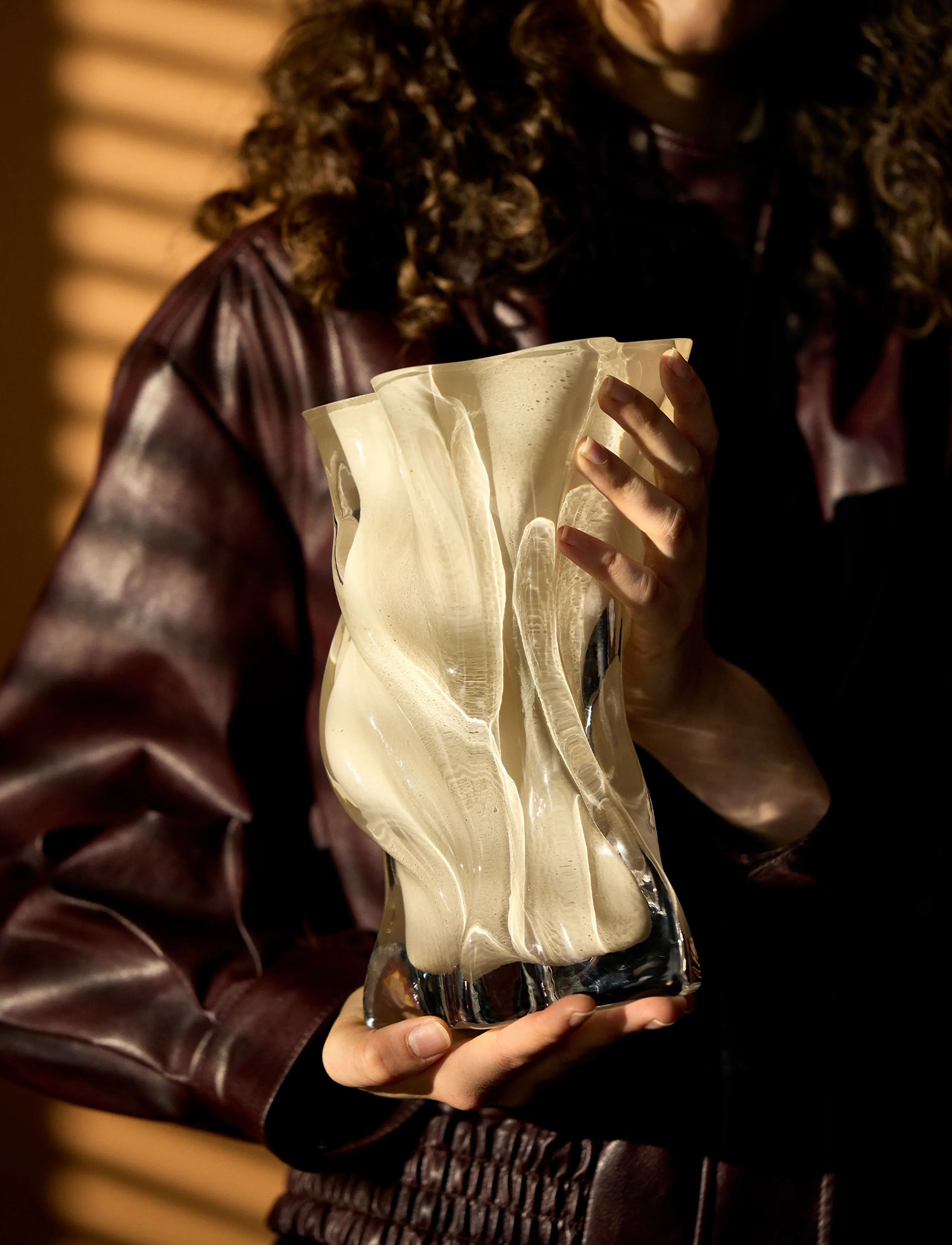 AYTM - VENA vase S - vases - cream - 4