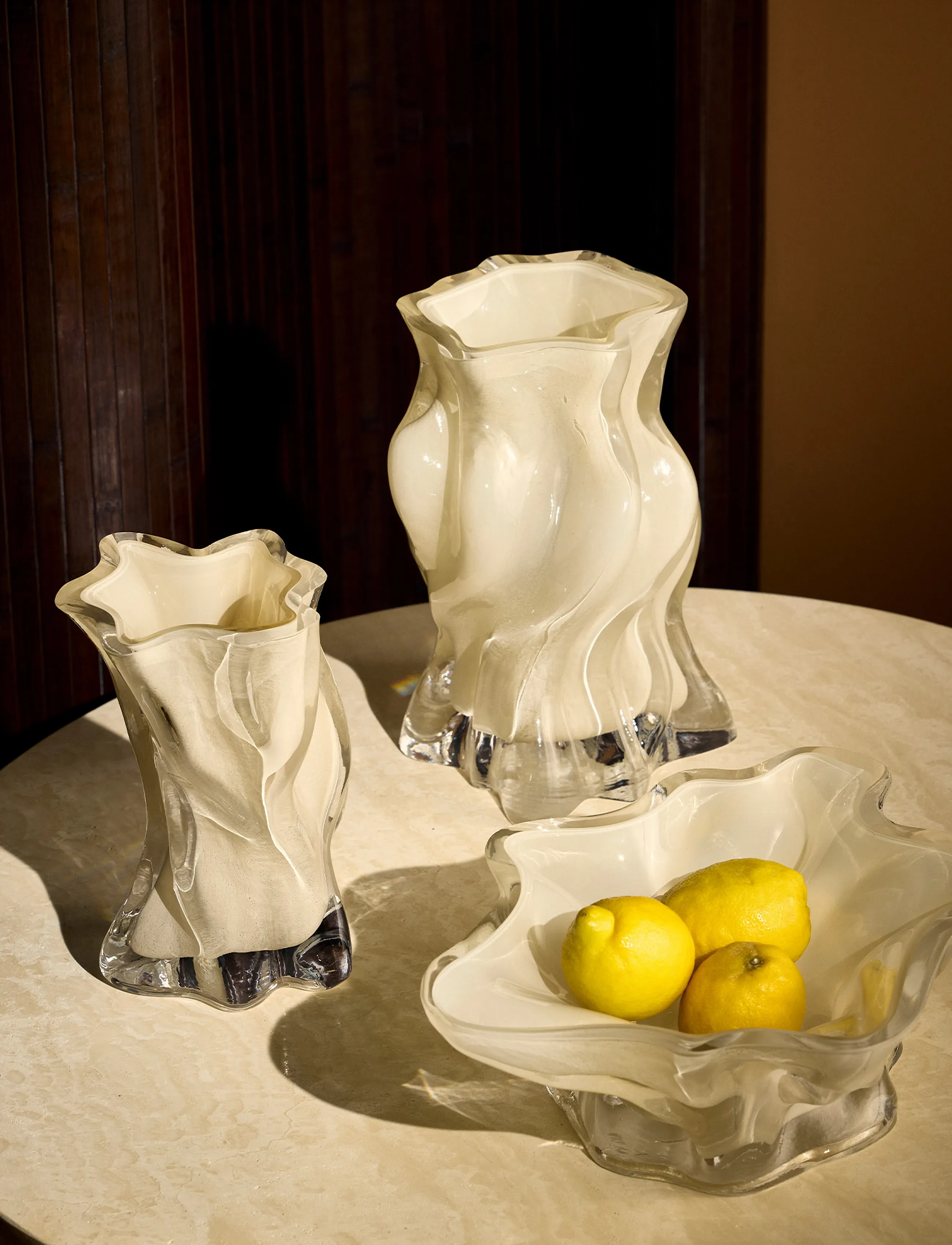 AYTM - VENA vase S - vases - cream - 5
