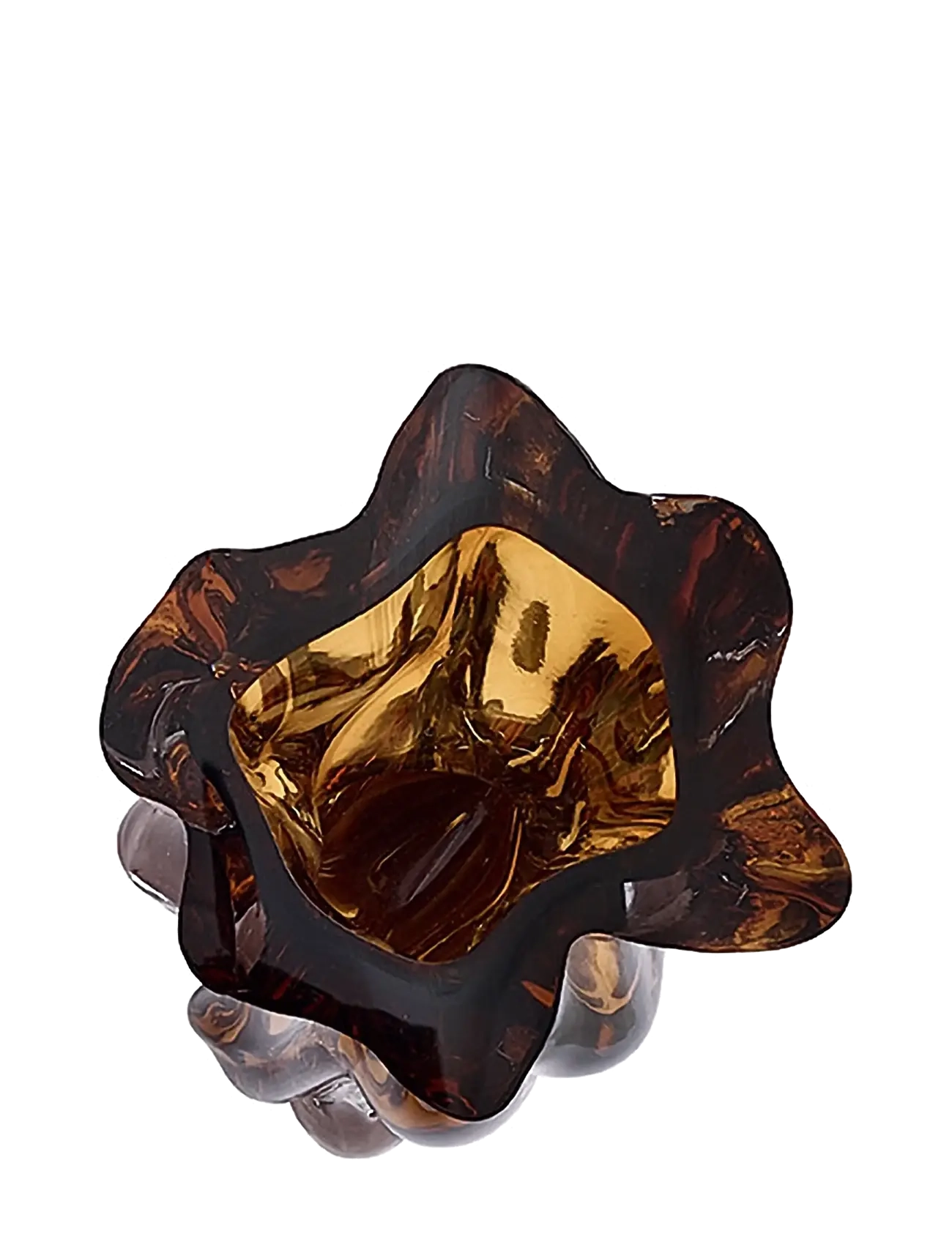 AYTM - VENA vase S - vases - amber - 3