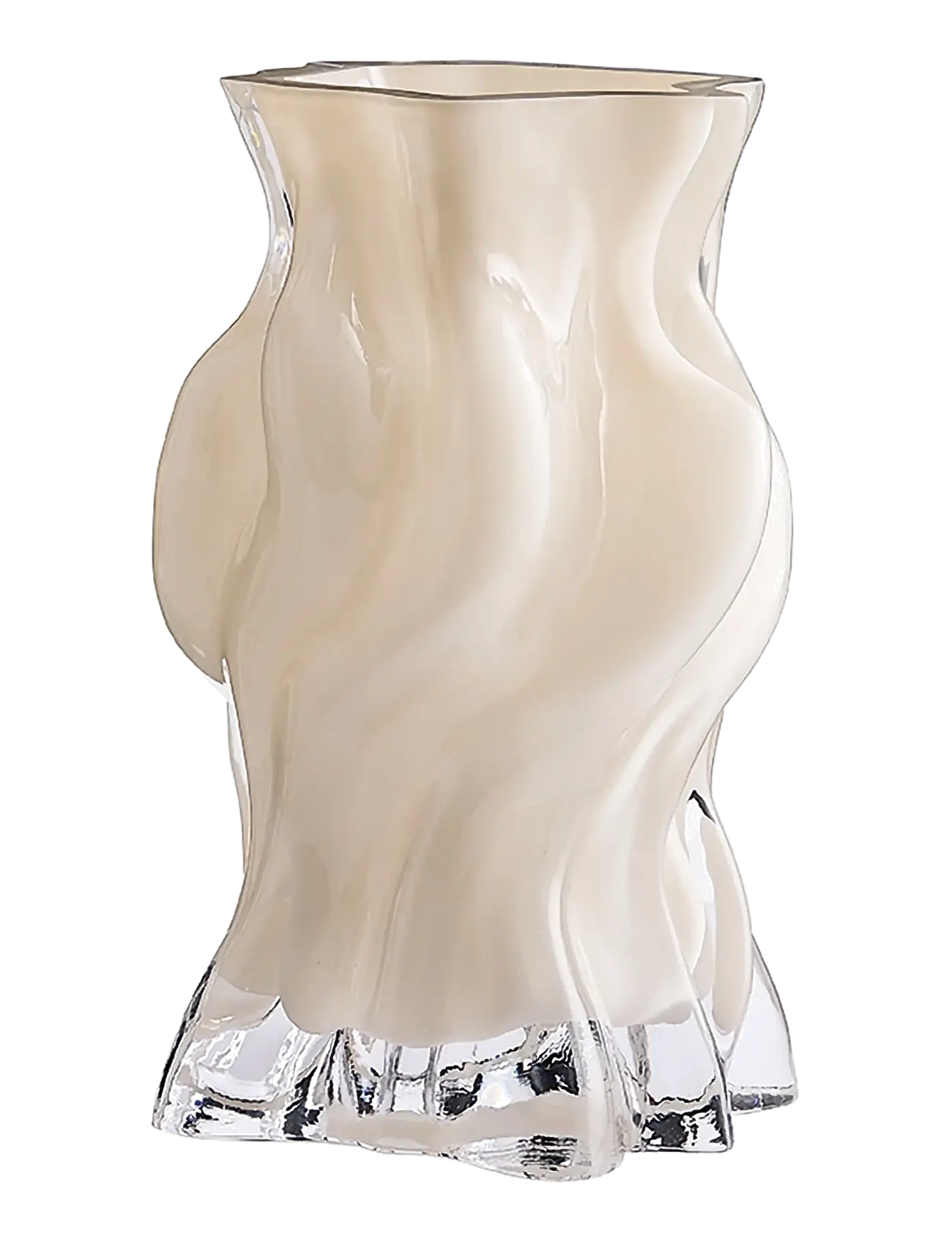 AYTM - VENA vase M - vases - cream - 2