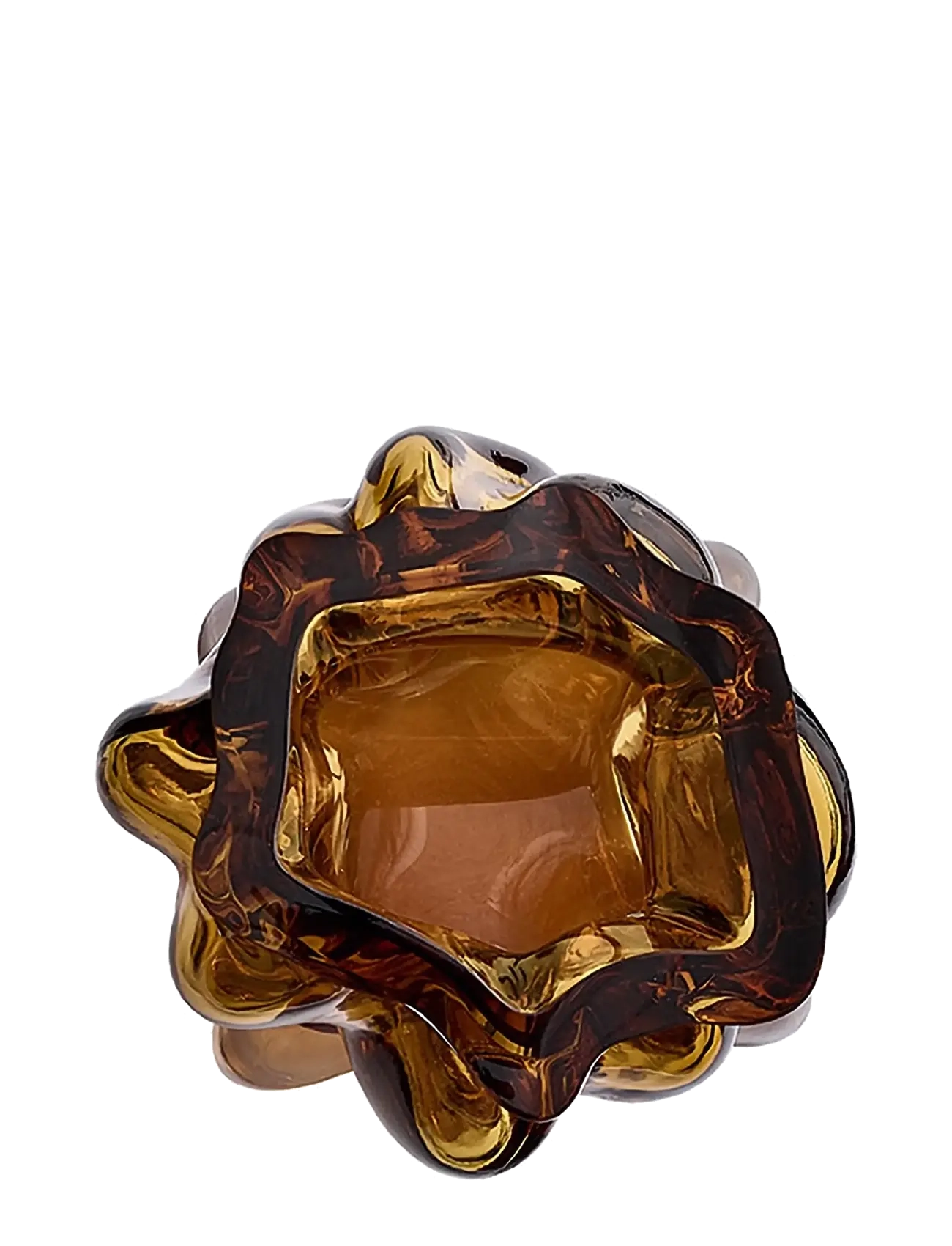 AYTM - VENA vase M - vases - amber - 3
