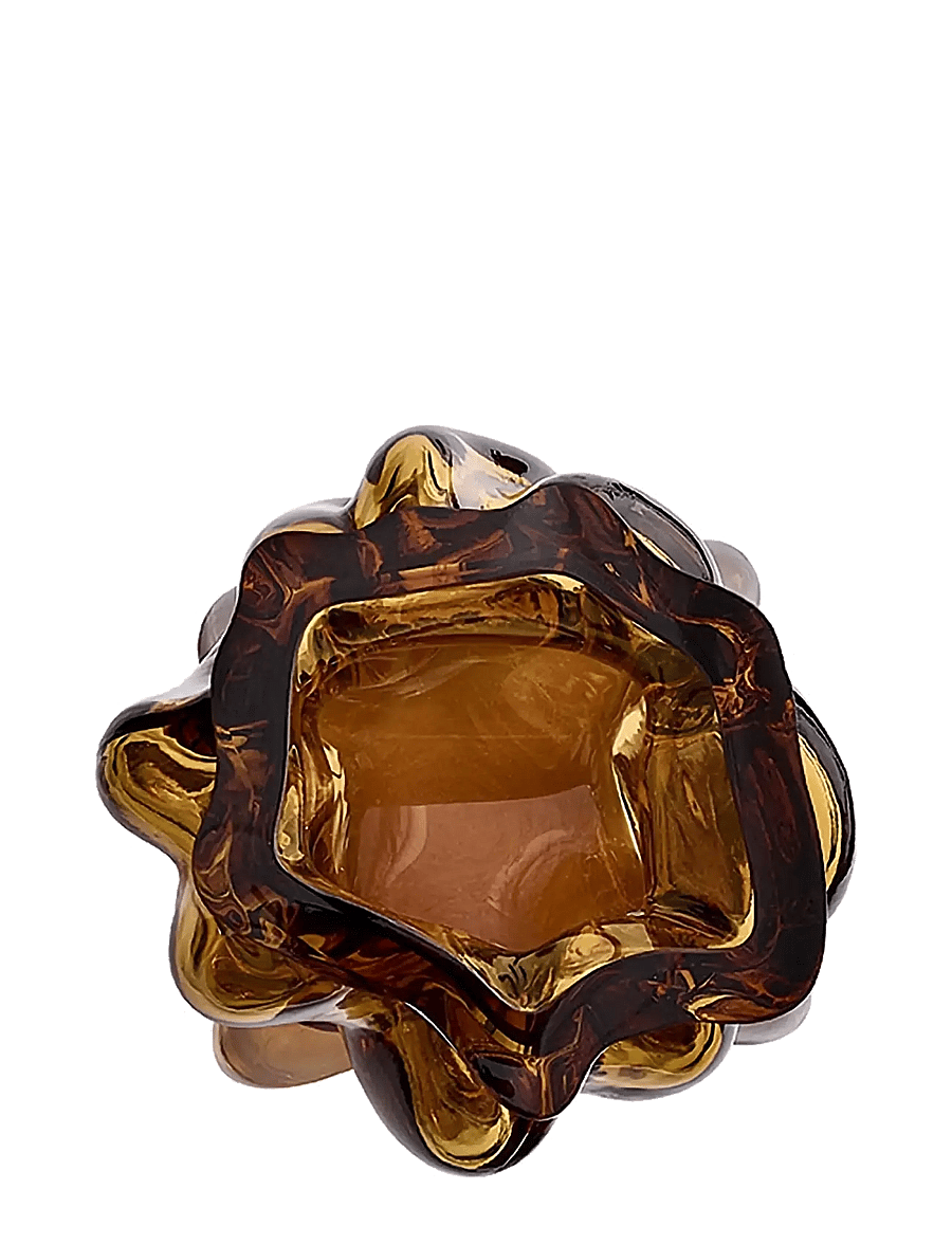 AYTM - VENA vase M - vasen - amber - 3