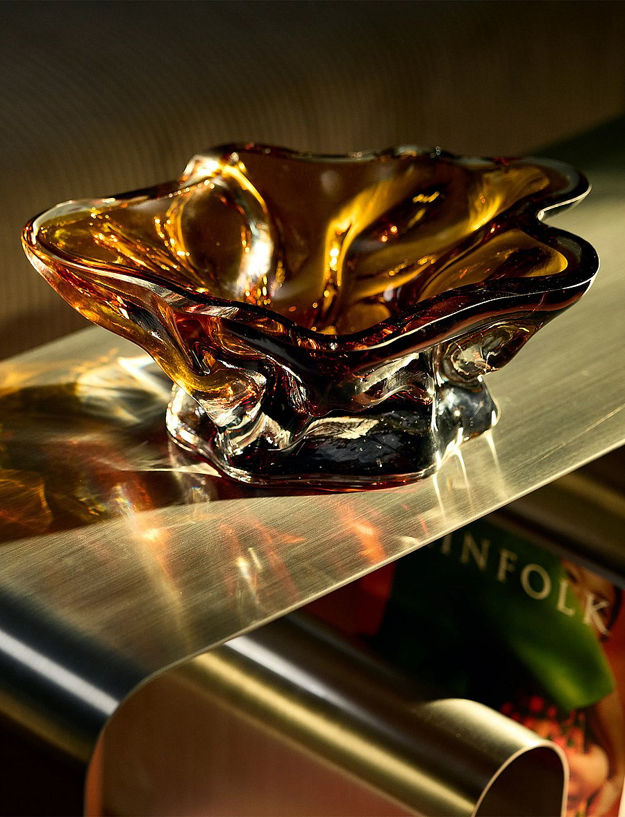 AYTM - VENA bowl - amber - 5