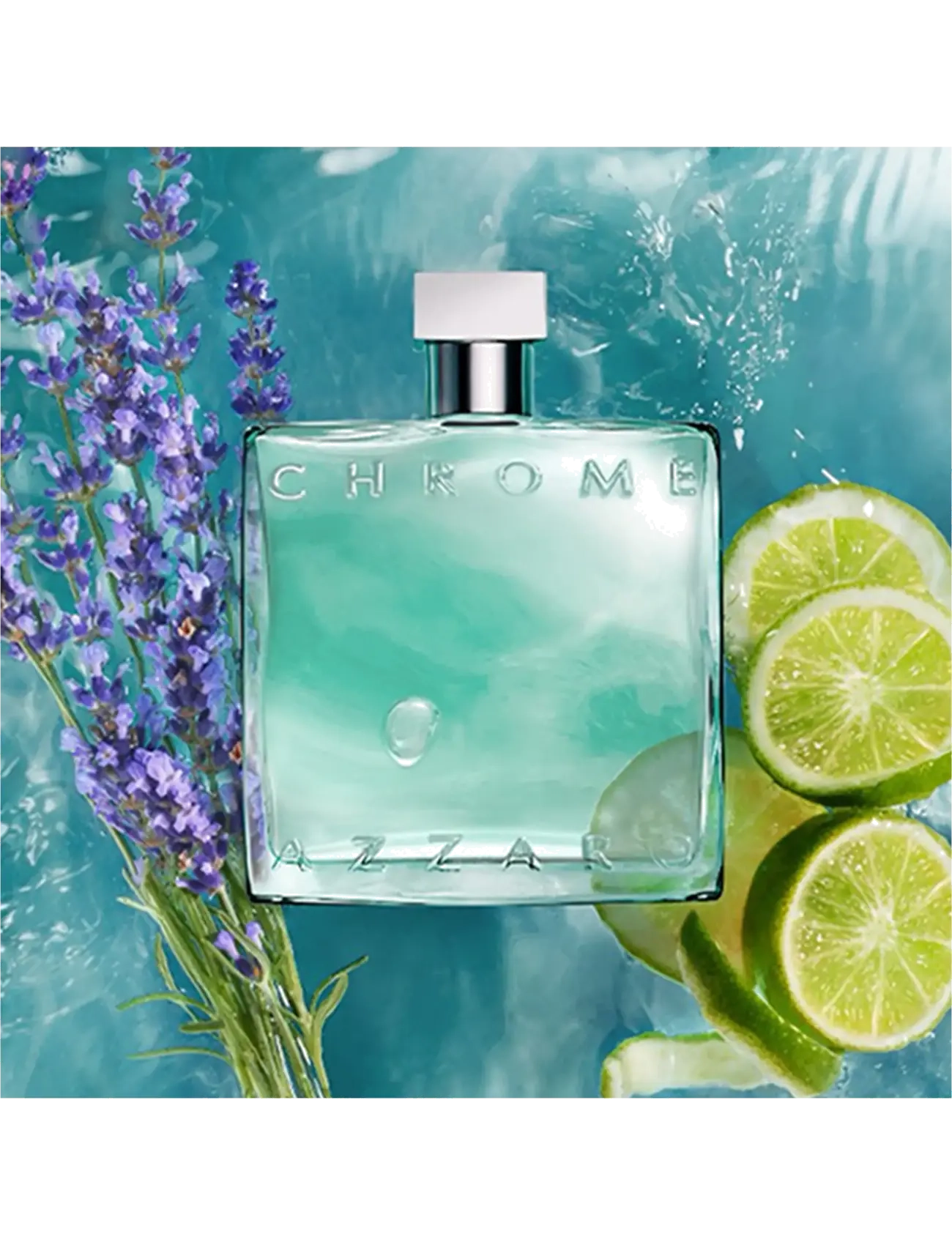 AZZARO - AZZARO Chrome Azure Eau de toilette 100 ML - over 500 kr - clear - 1