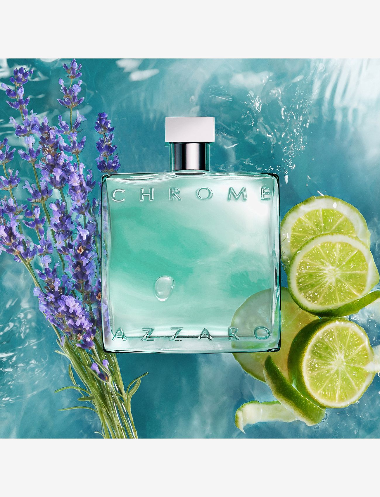 AZZARO - AZZARO Chrome Azure Eau de toilette 100 ML - redo för date night - clear - 2