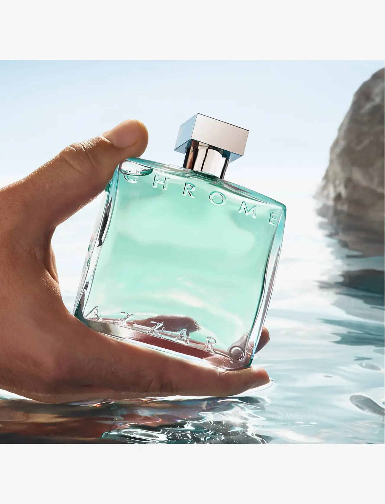 AZZARO - AZZARO Chrome Azure Eau de toilette 100 ML - redo för date night - clear - 4