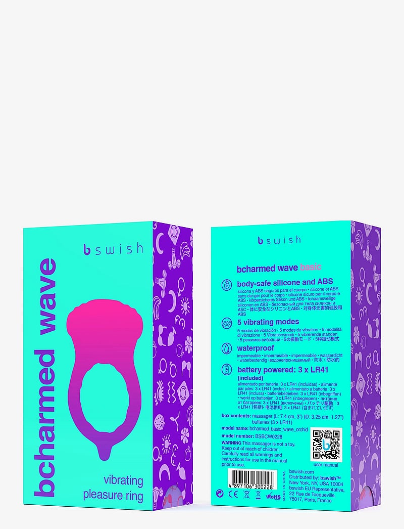 B Swish - B Swish Bcharmed Basic Wave Orchid - sex & intimacy - orchid - 1