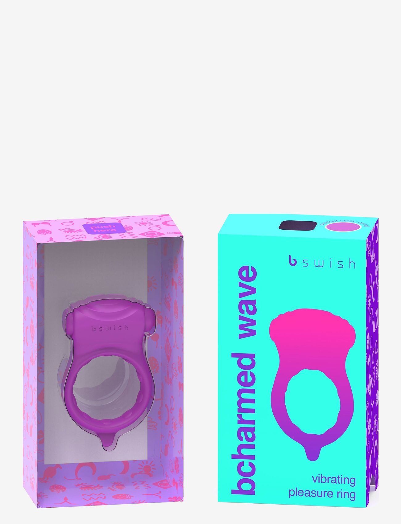 B Swish - B Swish Bcharmed Basic Wave Orchid - penispumper & penisringe - orchid - 2