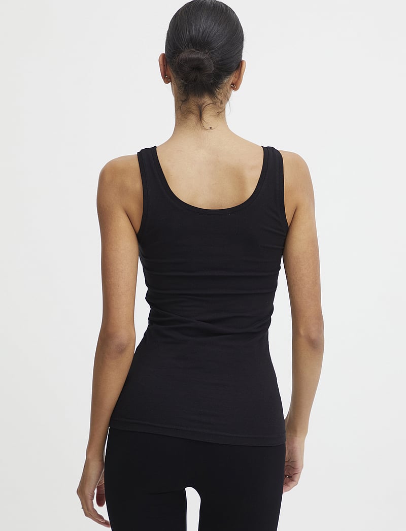 b.young - Pamila top - - tanktops - black - 3