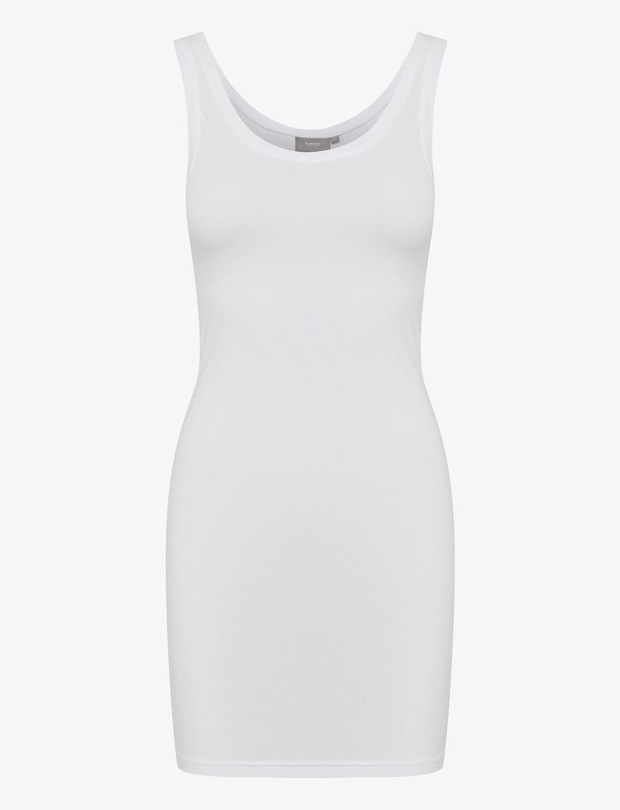 b.young - PAMILA LONG TOP - konfirmation - optical white - 1