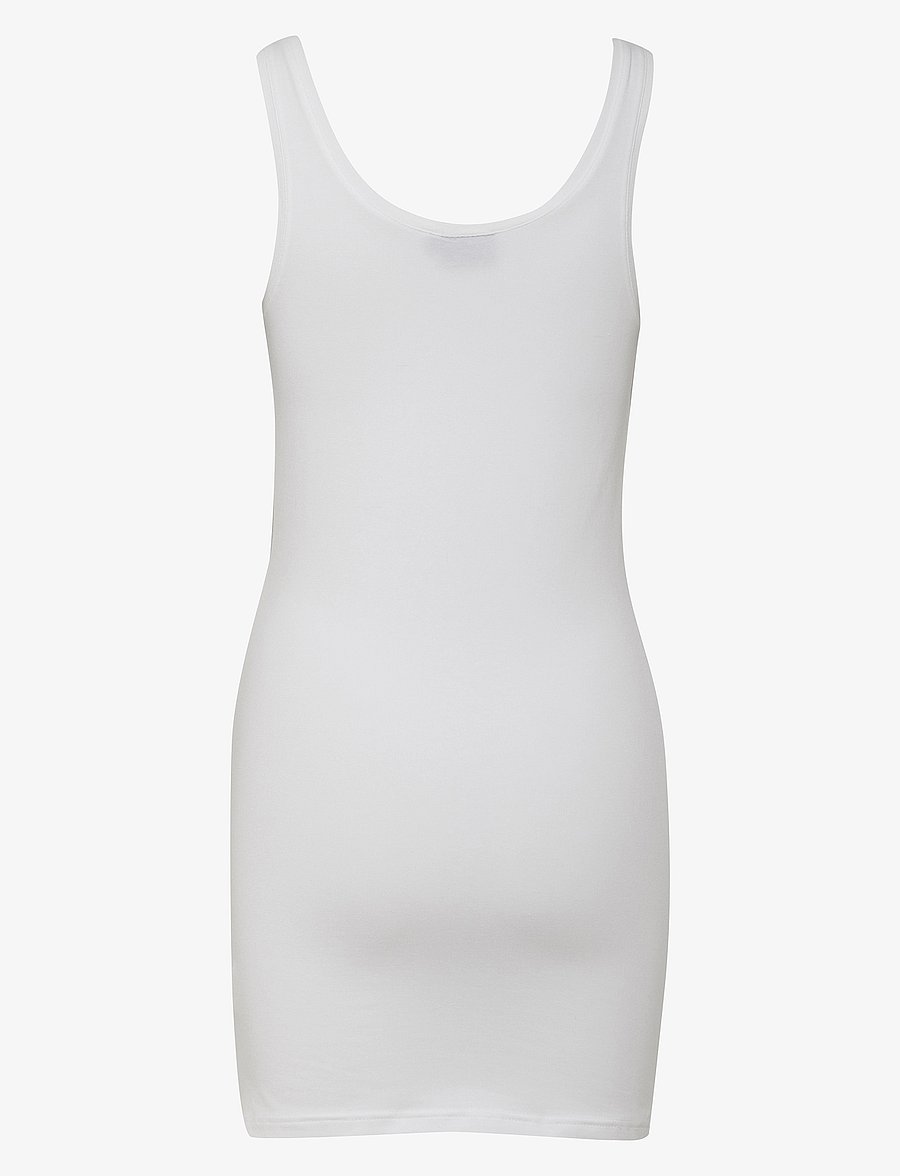 b.young - PAMILA LONG TOP - konfirmation - optical white - 2
