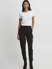b.young - BYDANTA PANTS CROP - - tailored trousers - black - 2