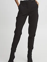 b.young - BYDANTA PANTS CROP - - tailored trousers - black - 4
