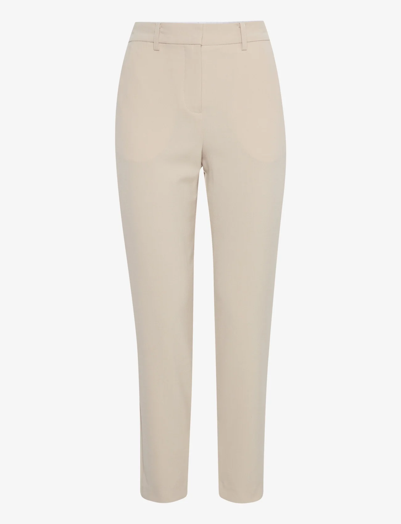 b.young - BYDANTA PANTS CROP - - tailored trousers - cement - 0