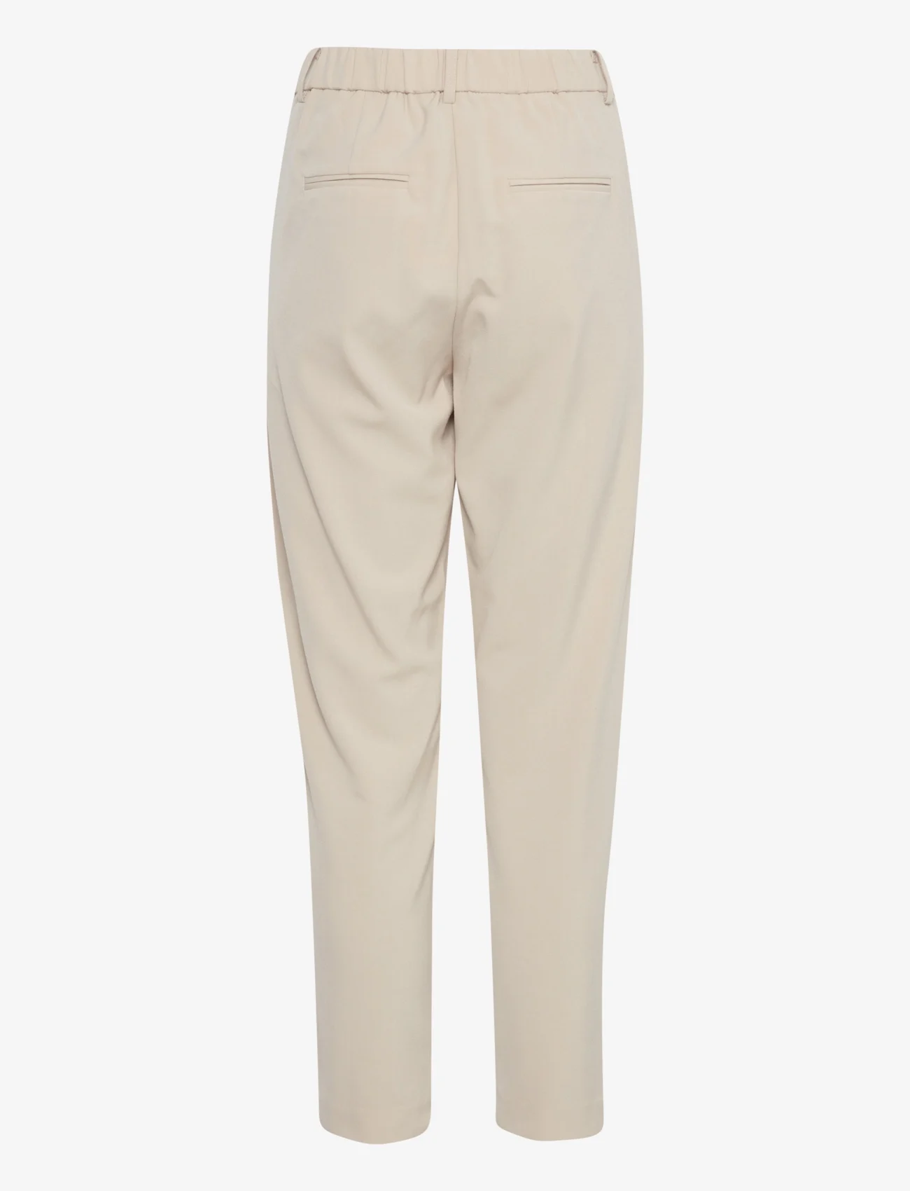 b.young - BYDANTA PANTS CROP - - tailored trousers - cement - 1