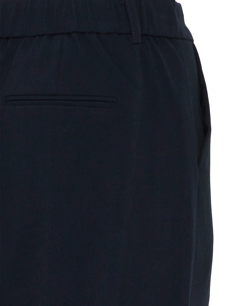 b.young - BYDANTA PANTS CROP - puvunhousut - copenhagen night - 5