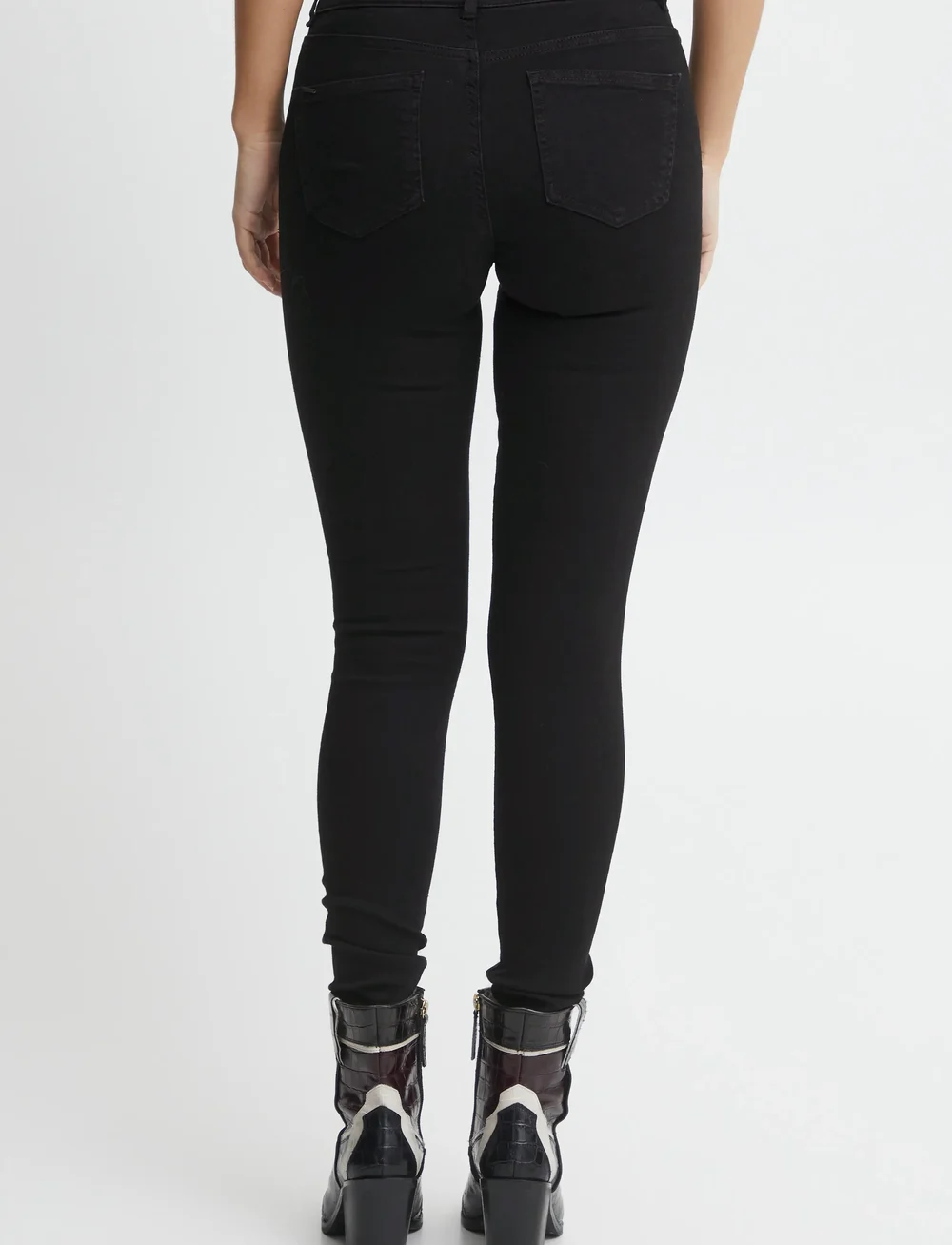 b.young - BYLUNI SLIM JEANS - skinny jeans - black - 3