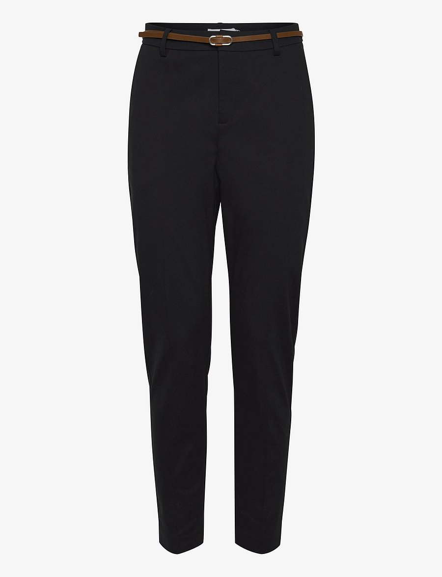 b.young - BYDAYS CIGARET PANTS 2 - pidulikud püksid - black - 1
