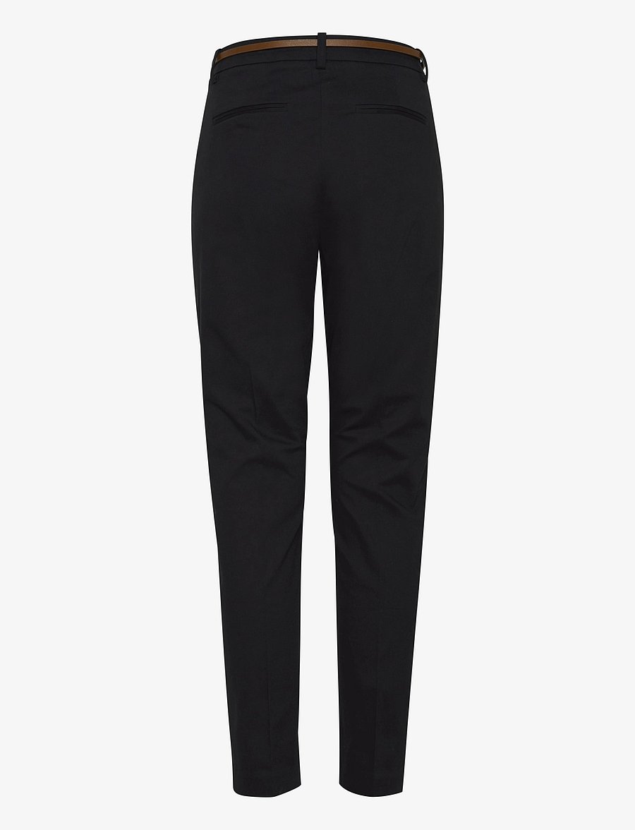 b.young - BYDAYS CIGARET PANTS 2 - pidulikud püksid - black - 2