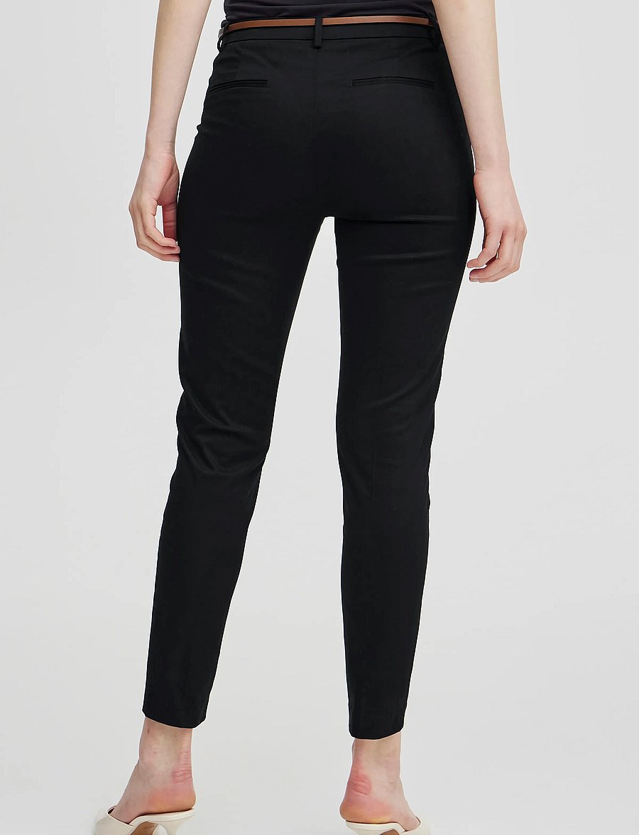 b.young - BYDAYS CIGARET PANTS 2 - pidulikud püksid - black - 3