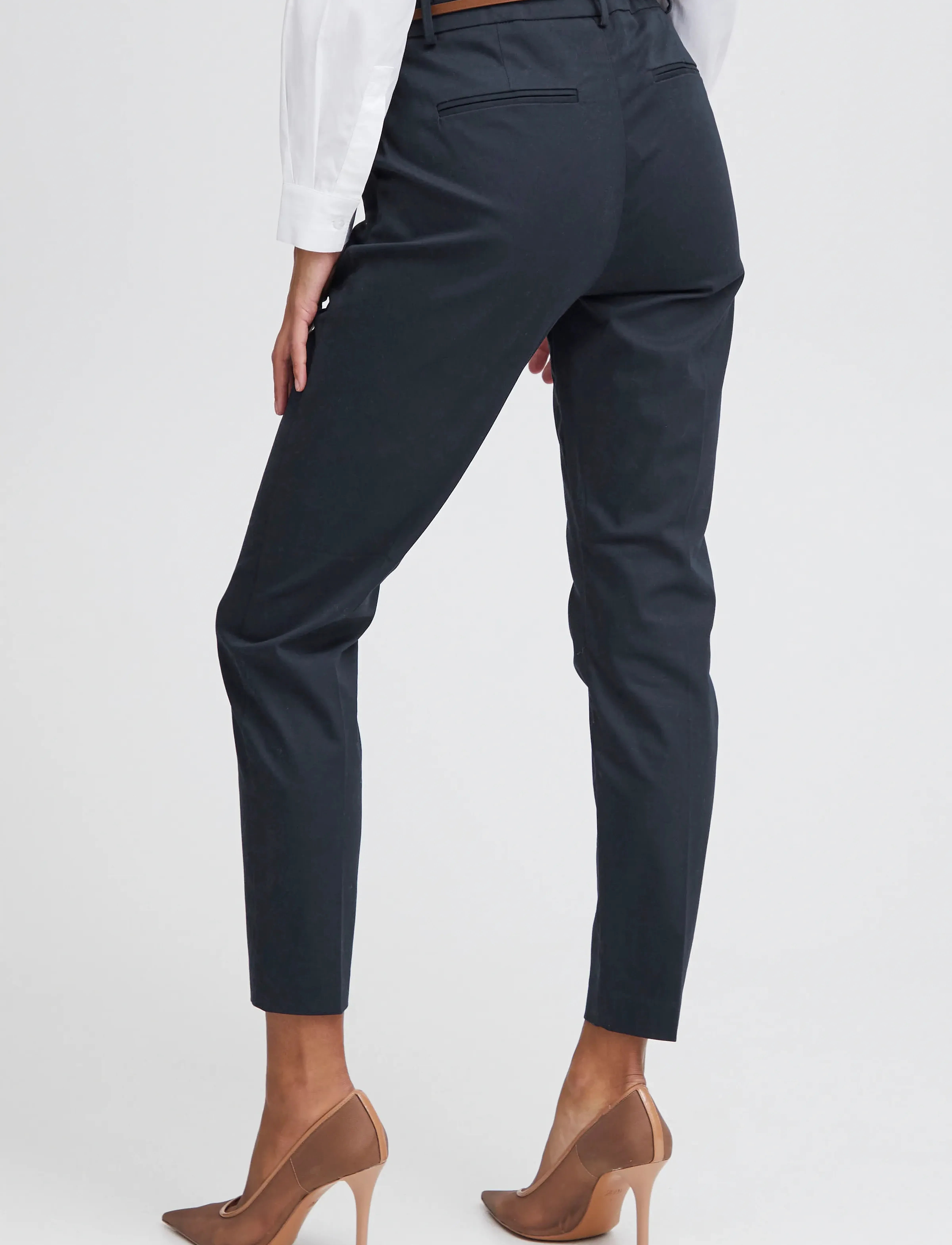 b.young - BYDAYS CIGARET PANTS 2 - pidulikud püksid - copenhagen night - 3