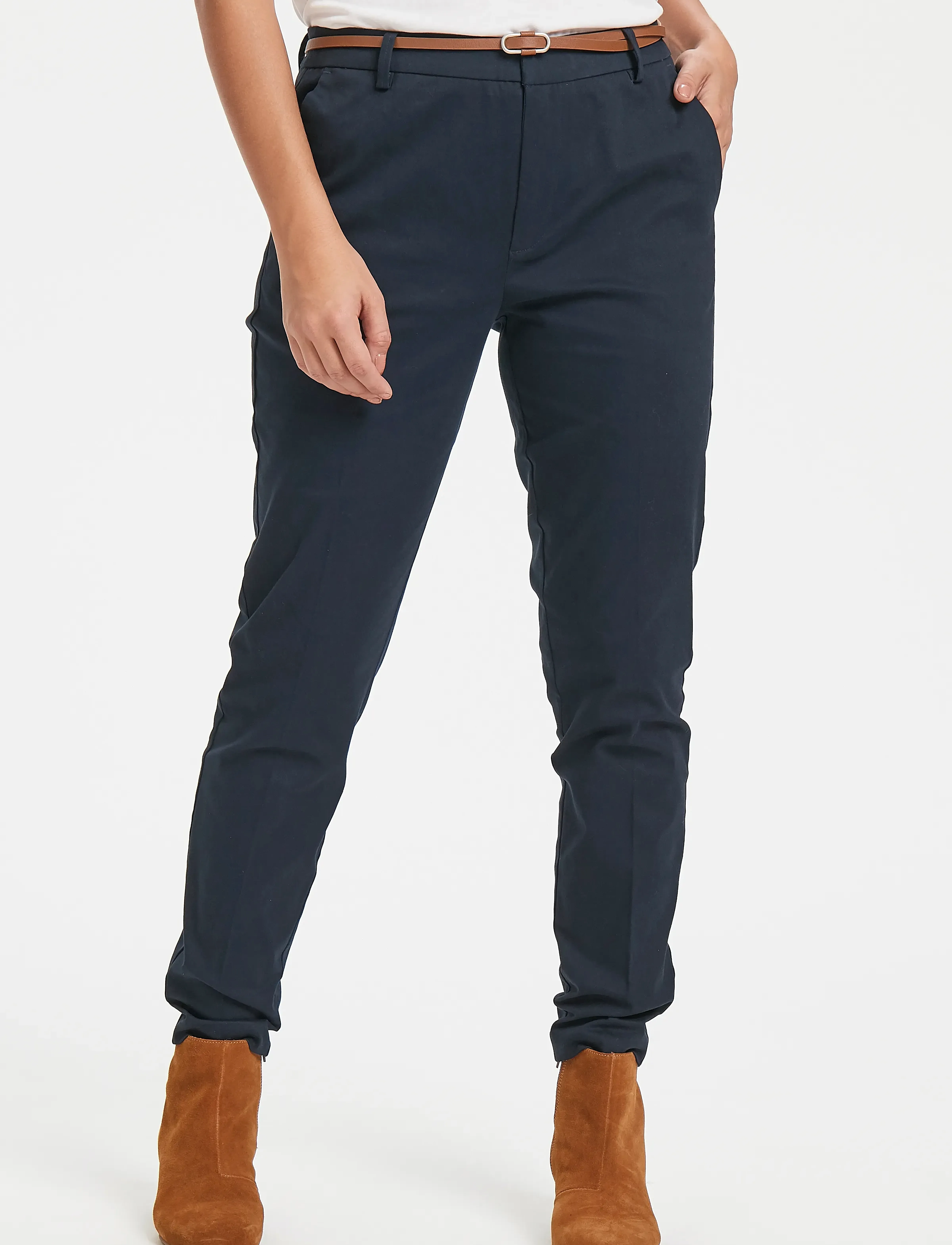 b.young - BYDAYS CIGARET PANTS 2 - pidulikud püksid - copenhagen night - 4