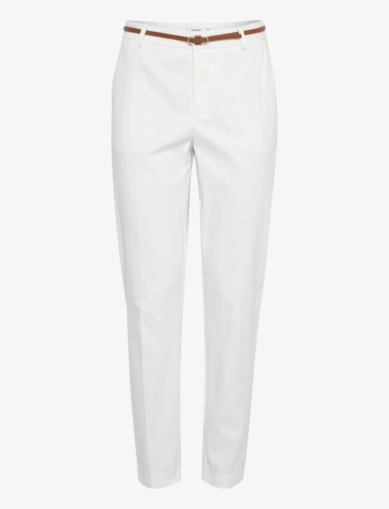 b.young - BYDAYS CIGARET PANTS 2 - - feestelijke kleding voor outlet-prijzen - off white - 0