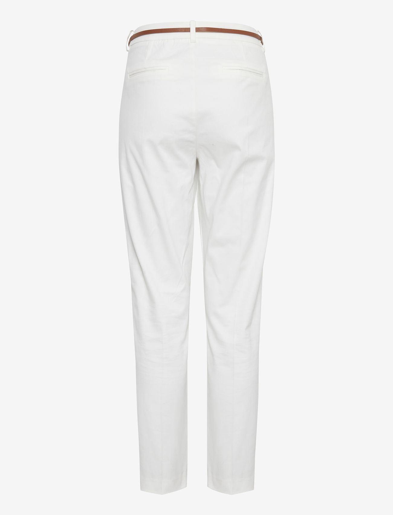 b.young - Days cigaret pants 2 - - kostymbyxor - off white - 2